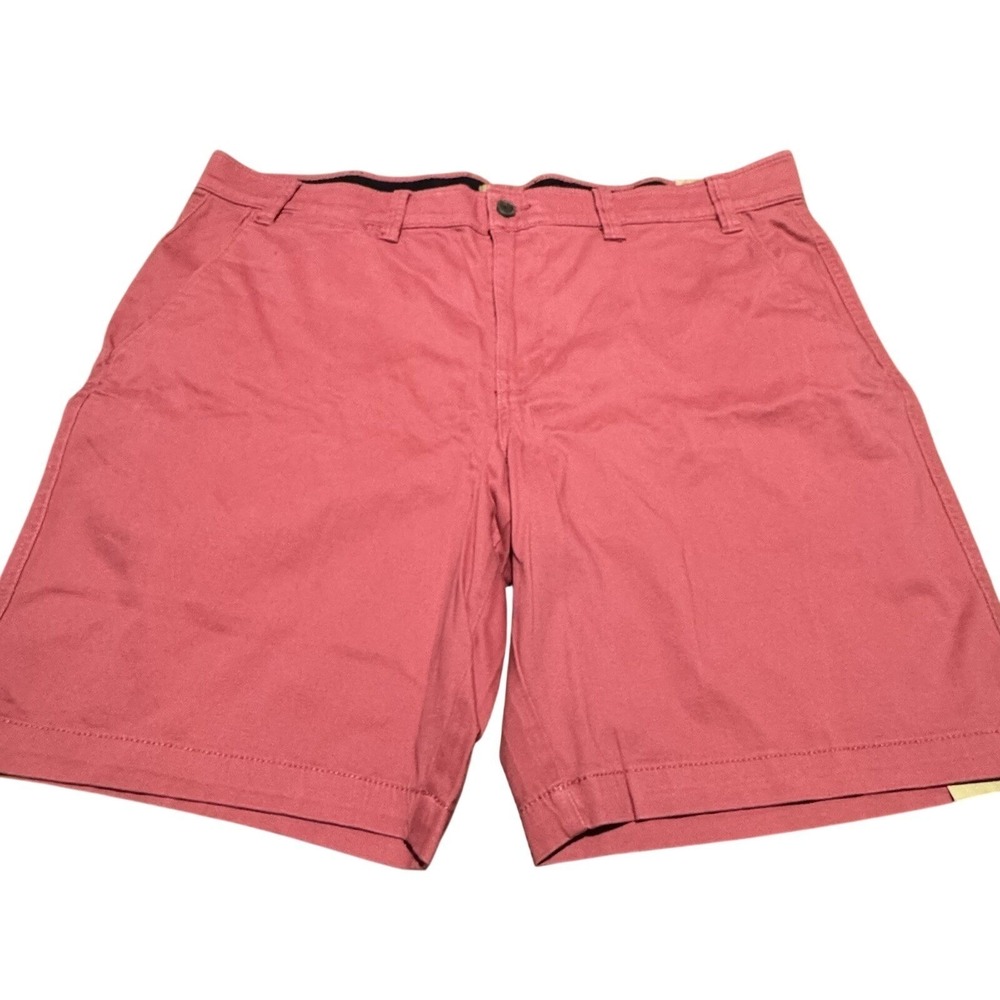 The Foundry Everyday Casual Comfort Stretch Waist Flat Front Mens Shorts 46 NWT